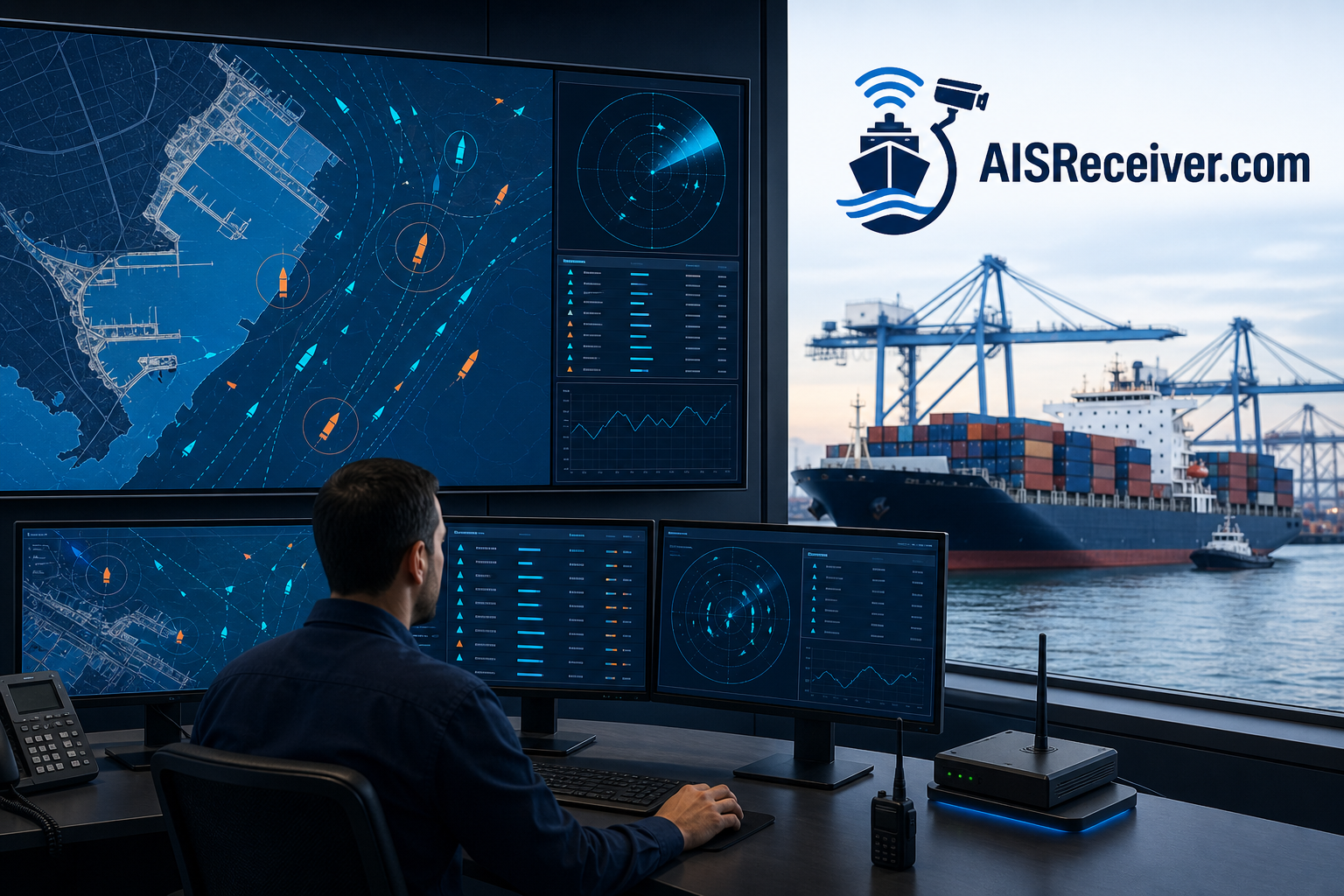 Integrasi AIS Receiver dan CCTV Pelabuhan: Dasar Monitoring Center yang Lebih Responsif